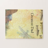 Custom Fly Fishing Illustrated Trout Legpuzzel (Horizontaal)