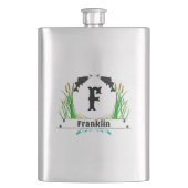 Custom Fly Fishing Seal On Flacon (Voorkant)