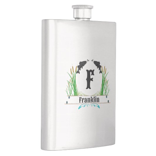 Custom Fly Fishing Seal On Flacon (Rechts)