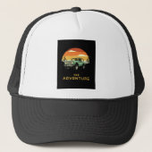 Custom Foam Trucker Hat, White and Black Trucker Pet (Voorkant)