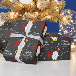 Custom Foghorn Leghorn Merry kerst Cadeaupapier