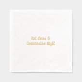 Custom folie servetten (Voorkant)