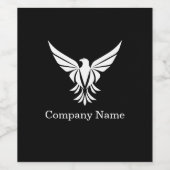 Custom Food & Beverage Label Set Wijn Etiket (Enkel label)