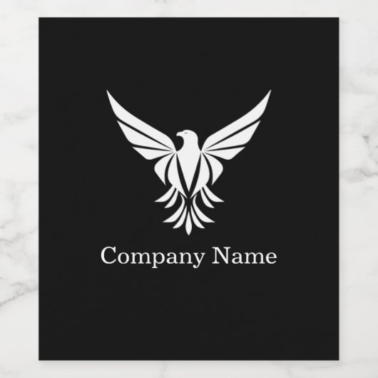 Custom Food & Beverage Label Set Wijn Etiket (Enkel label)