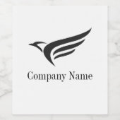 Custom Food & Beverage Label Set Wijn Etiket (Enkel label)