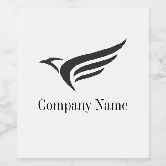 Custom Food & Beverage Label Set Wijn Etiket (Enkel label)