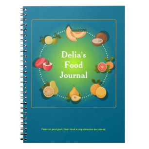 Custom Food Diet Health Journal Notitieboek