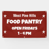 Custom Food Pantry Banner (Horizontaal)