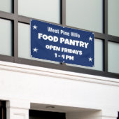 Custom Food Pantry Banner (Buitenkant Gebouw)