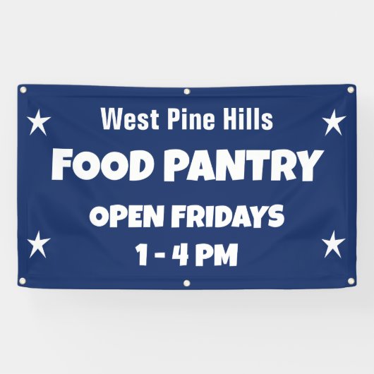 Custom Food Pantry Banner (Horizontaal)