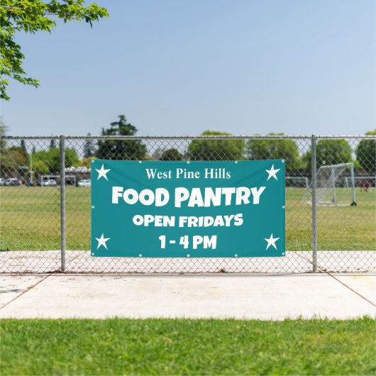Custom Food Pantry Banner (Insitu)