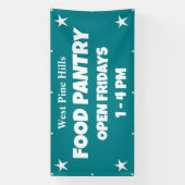 Custom Food Pantry Banner (Verticaal)