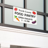 Custom Food Pantry Banner (Buitenkant Gebouw)