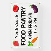 Custom Food Pantry Banner (Verticaal)