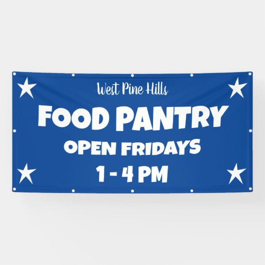 Custom Food Pantry Banner (Horizontaal)