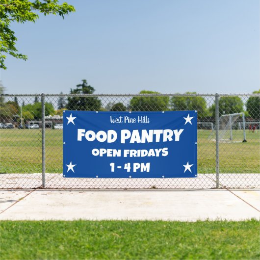 Custom Food Pantry Banner (Insitu)