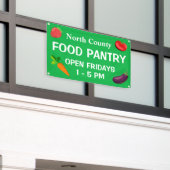 Custom Food Pantry Banner (Buitenkant Gebouw)