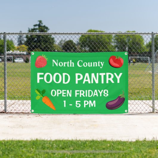Custom Food Pantry Banner (Insitu)