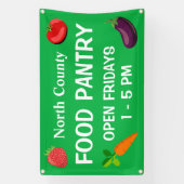 Custom Food Pantry Banner (Verticaal)