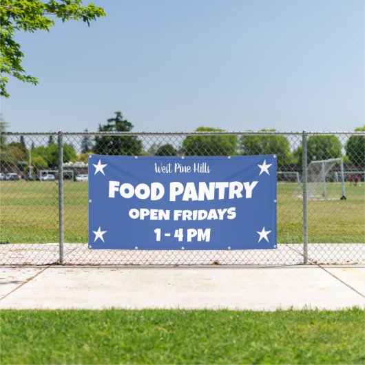 Custom Food Pantry Banner (Insitu)