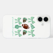 Custom Football Bow Custom School, Case-Mate iPhone Case (Achterkant (horizontaal))