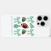 Custom Football Bow Custom School, Case-Mate iPhone Case (Achterkant (horizontaal))