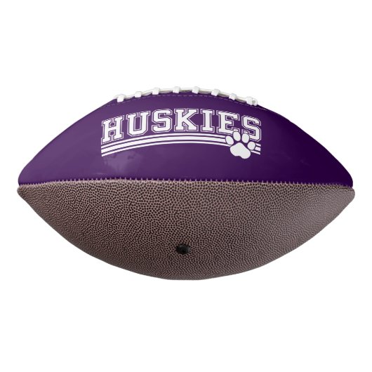 Custom Football-Huskies American Football (Gedraaid 270)