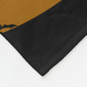 Custom Football Senior Player Number Class of Fleece Deken (Hoek)