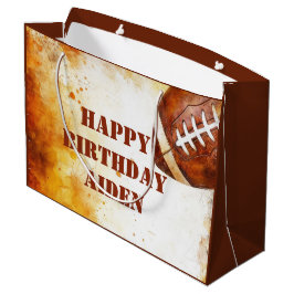 Custom Football Theme Party Groot Cadeauzakje