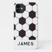 Custom Football Voetballer Verjaardag Case-Mate iPhone Case (Achterkant)