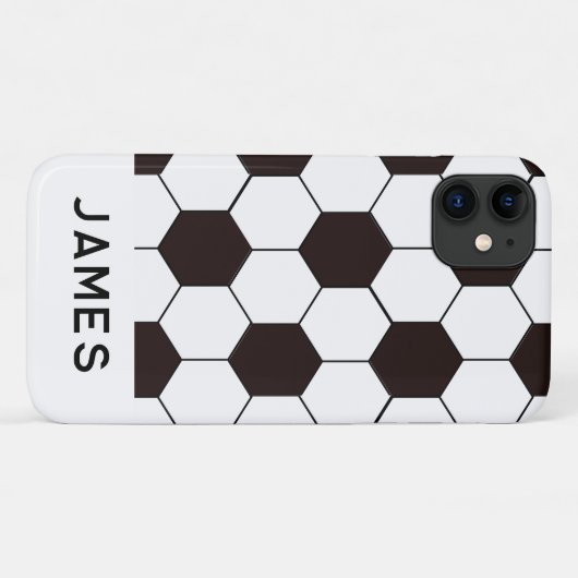 Custom Football Voetballer Verjaardag Case-Mate iPhone Case (Achterkant (horizontaal))