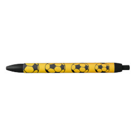 Custom Football Yellow Pen with Black Ink