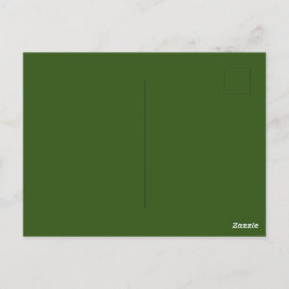 Custom Forest Green Afbeelding-Perfect Standard Briefkaart