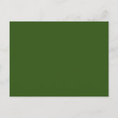 Custom Forest Green Afbeelding-Perfect Standard Briefkaart (Voorkant)