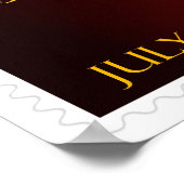 Custom Forever Poster voor bruiloft (Hoek)