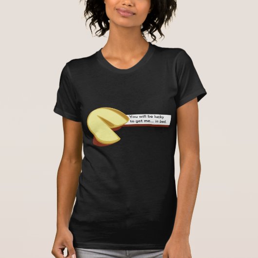 Custom Fortune Cookie T-shirt (Voorkant)
