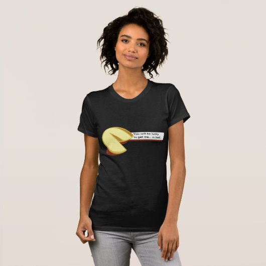 Custom Fortune Cookie T-shirt (Voorkant volledig)