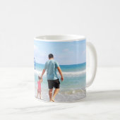 CUSTOM-foto | Happy Vaderdag Koffiemok (Voorkant rechts)