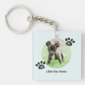 CUSTOM Foto Huisdier Sleutelhanger (voorkant)