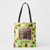 Custom Foto Yoga Lover Leraar Moeder Vrouwen Gift Tote Bag (Voorkant)