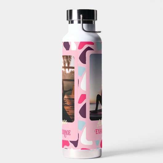 Custom Foto Yoga Lover Leraar Moeder Vrouwen Gift Waterfles (Links)