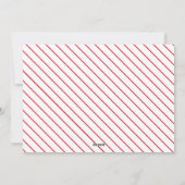 Custom Four-Photo 🎄 Feestelijke Kerst Feestdagenkaart (Achterkant)