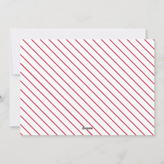 Custom Four-Photo 🎄 Feestelijke Kerst Feestdagenkaart (Achterkant)