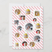 Custom Four-Photo 🎄 Feestelijke Kerst Kaart (Voorkant)
