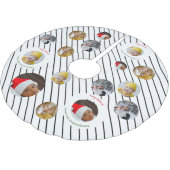 Custom Four-Photo 🎄 Vakantie Kerstmis Kerstboom Rok (Gekanteld)