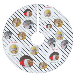 Custom Four-Photo 🎄 Vakantie Kerstmis Kerstboom Rok