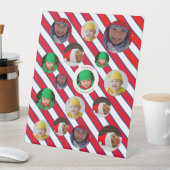 Custom Four-Photo 🎄 Vakantie Kerstmis Reclamebord Met Voetstuk (Insitu)