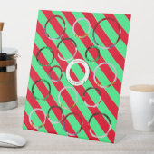 Custom Four-Photo 🎄 Vakantie Kerstmis Reclamebord Met Voetstuk (Insitu)