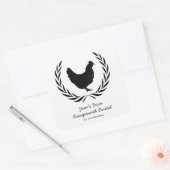 Custom Free Range Egg Karton Label Boerderij Fresh (Envelop)