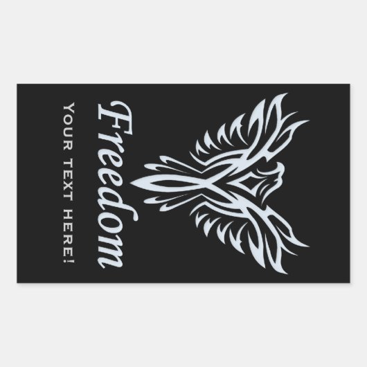 Custom Freedom Eagle stickers (Voorkant)